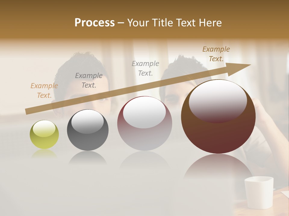 Caucasians People Ages PowerPoint Template