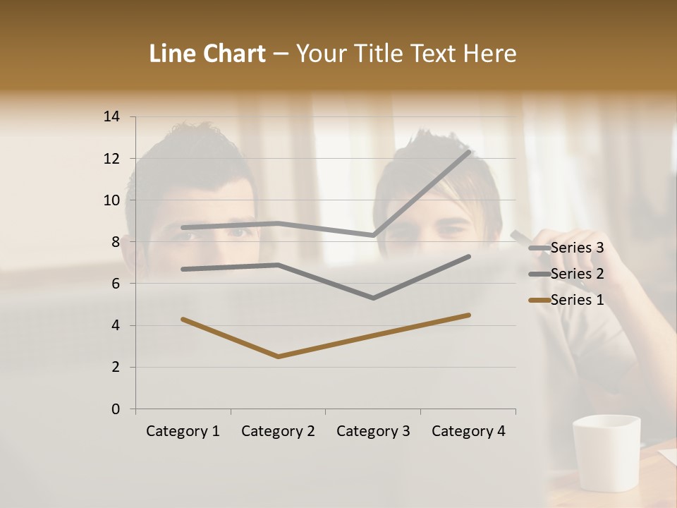Caucasians People Ages PowerPoint Template