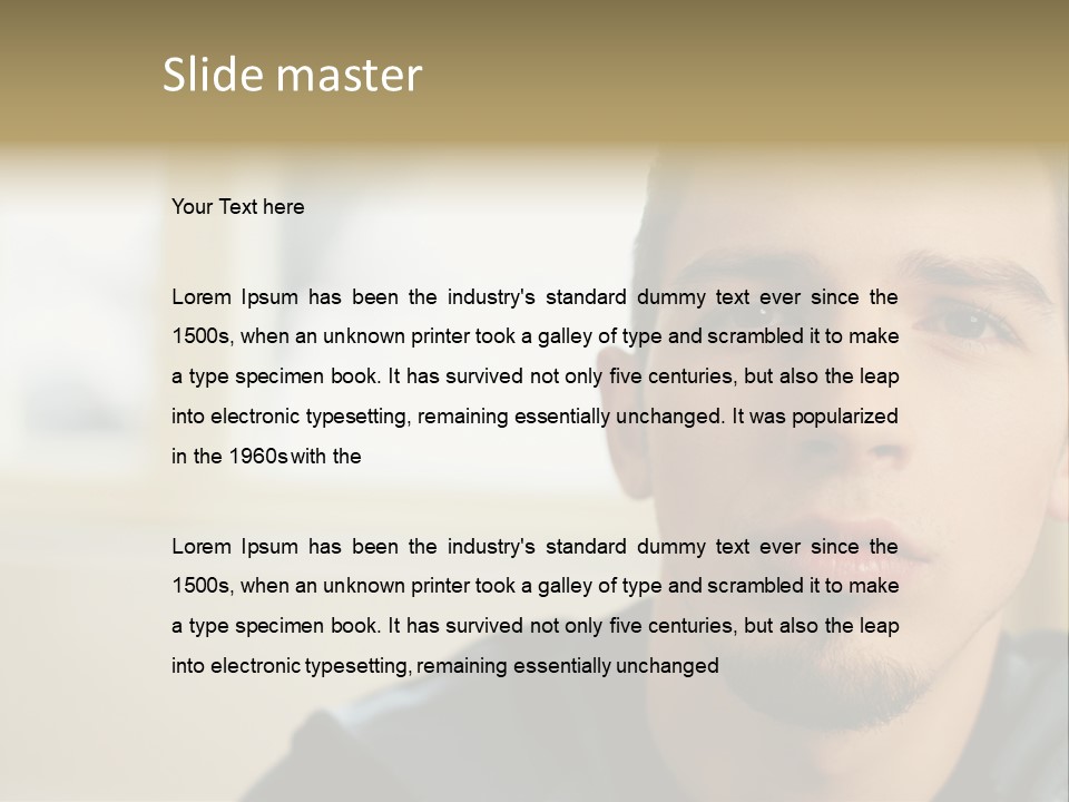 Stockimage Colour Emotion PowerPoint Template