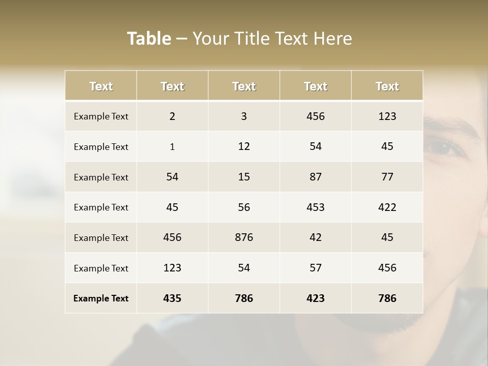 Stockimage Colour Emotion PowerPoint Template
