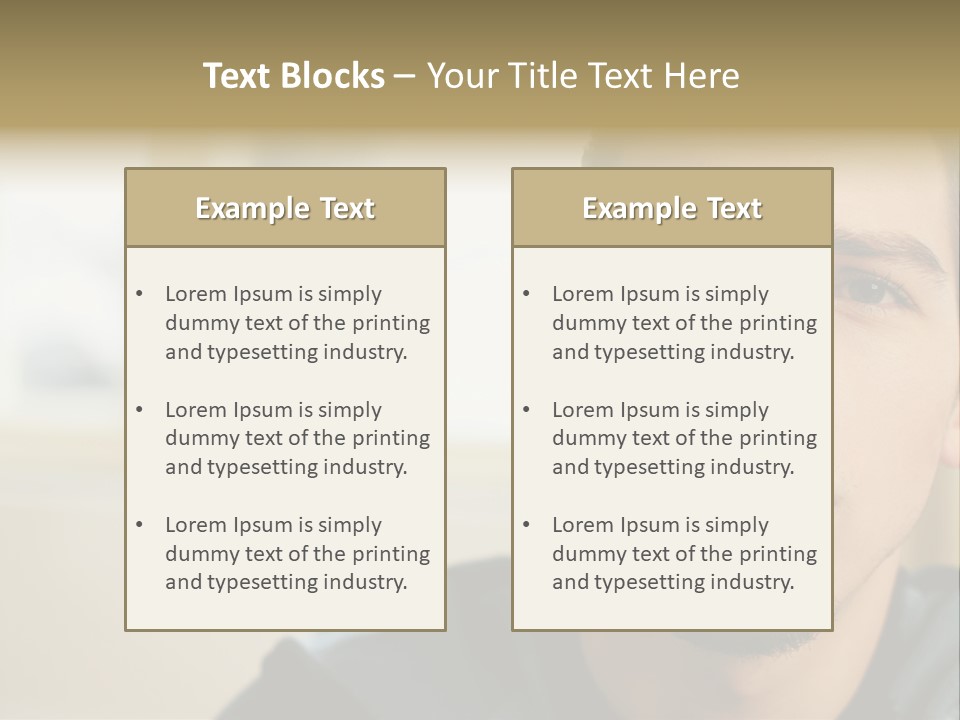 Stockimage Colour Emotion PowerPoint Template
