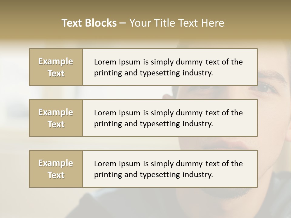 Stockimage Colour Emotion PowerPoint Template
