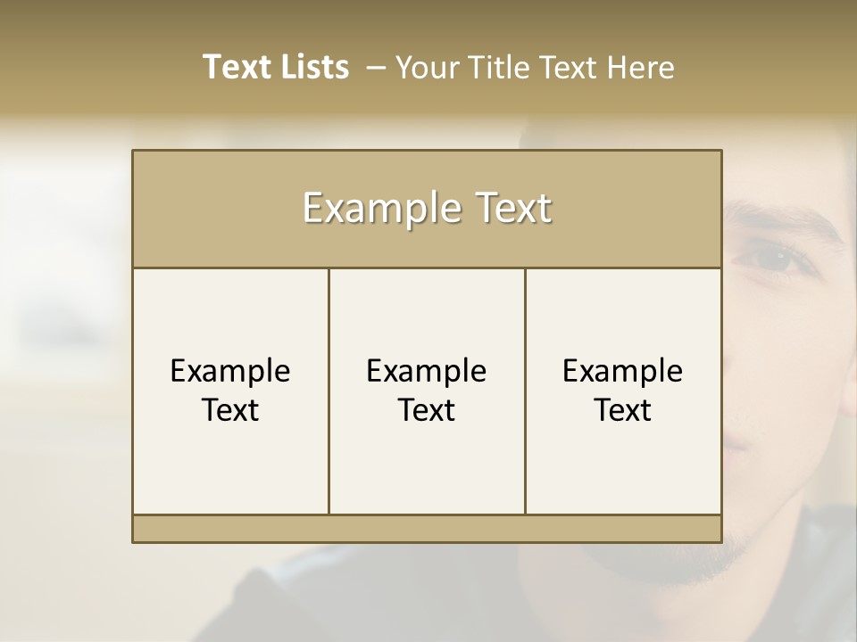 Stockimage Colour Emotion PowerPoint Template