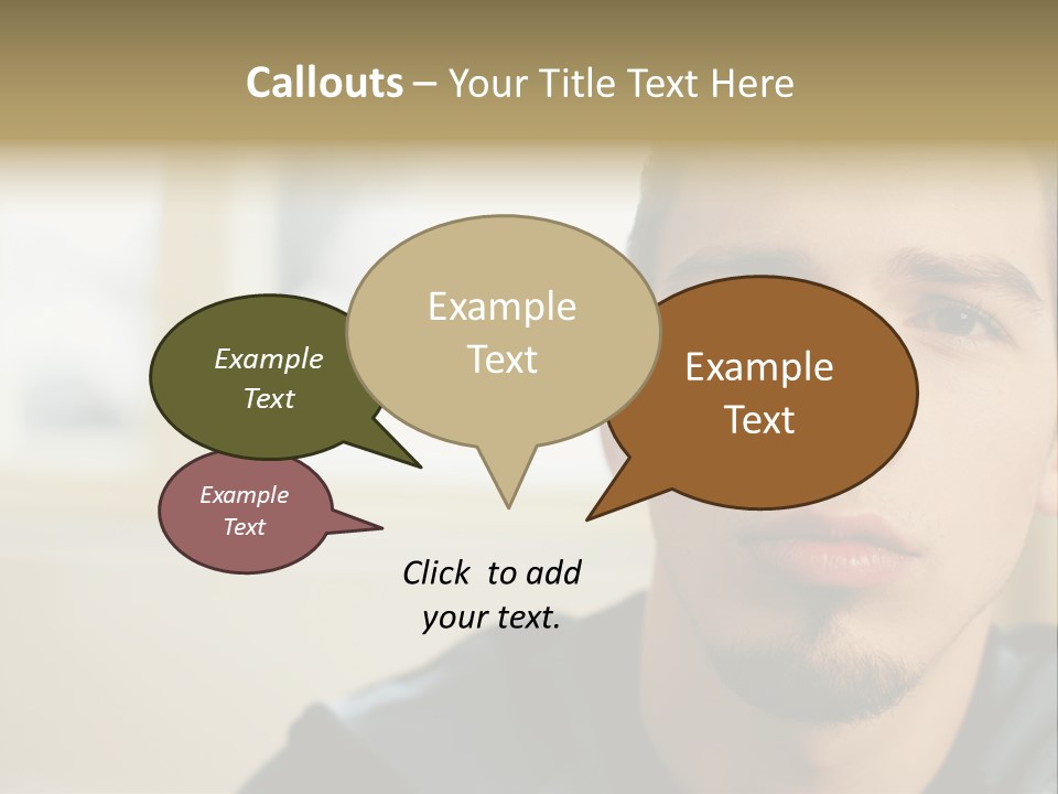 Stockimage Colour Emotion PowerPoint Template