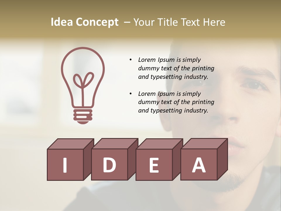 Stockimage Colour Emotion PowerPoint Template