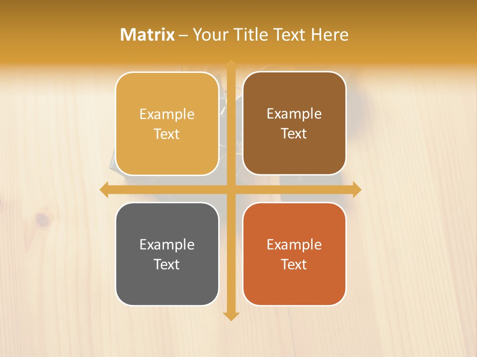 Caucasian Wallmurals Officeworker PowerPoint Template