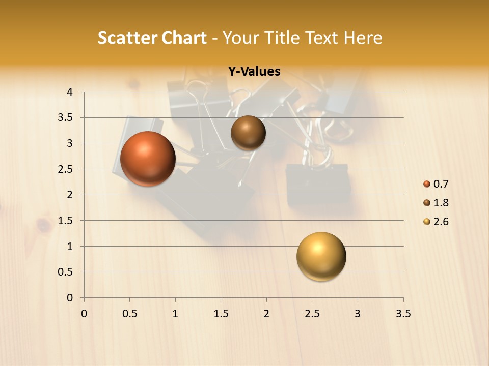 Caucasian Wallmurals Officeworker PowerPoint Template