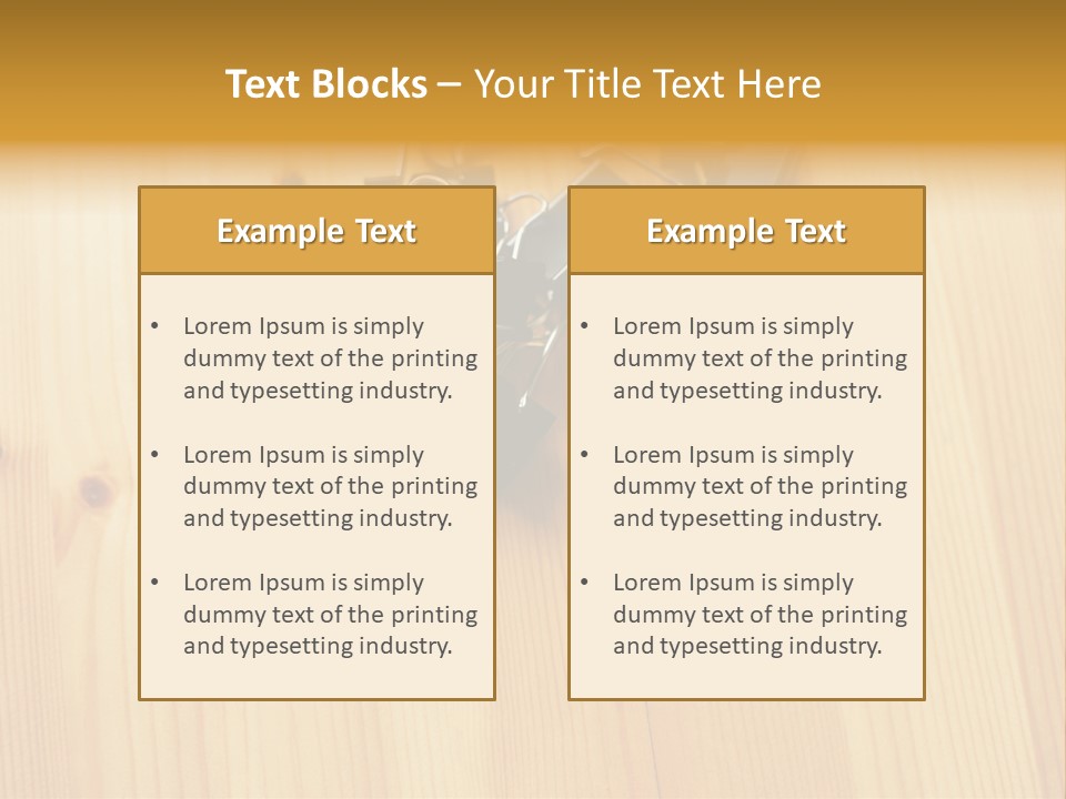Caucasian Wallmurals Officeworker PowerPoint Template