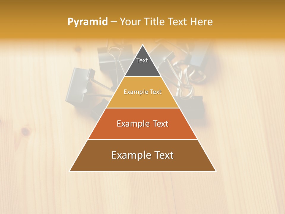 Caucasian Wallmurals Officeworker PowerPoint Template