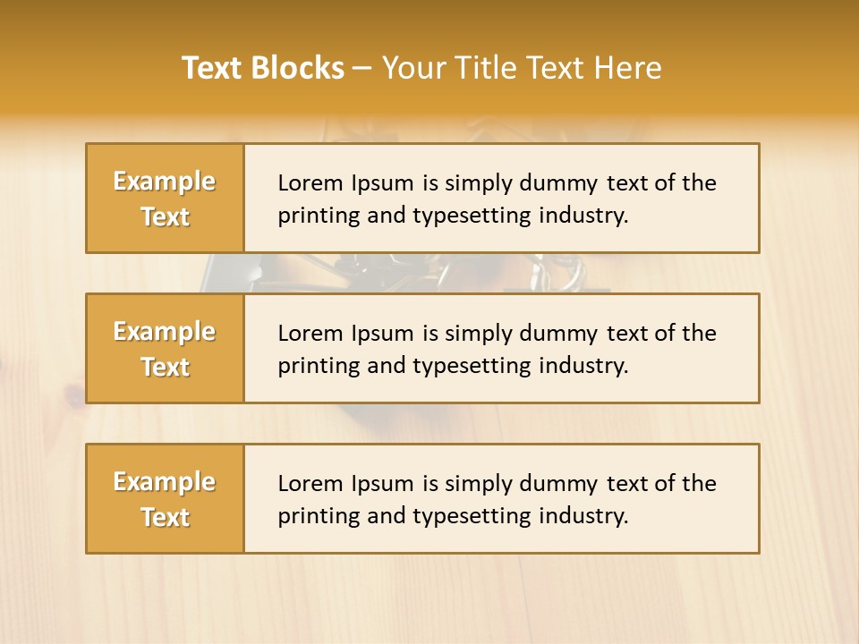 Caucasian Wallmurals Officeworker PowerPoint Template
