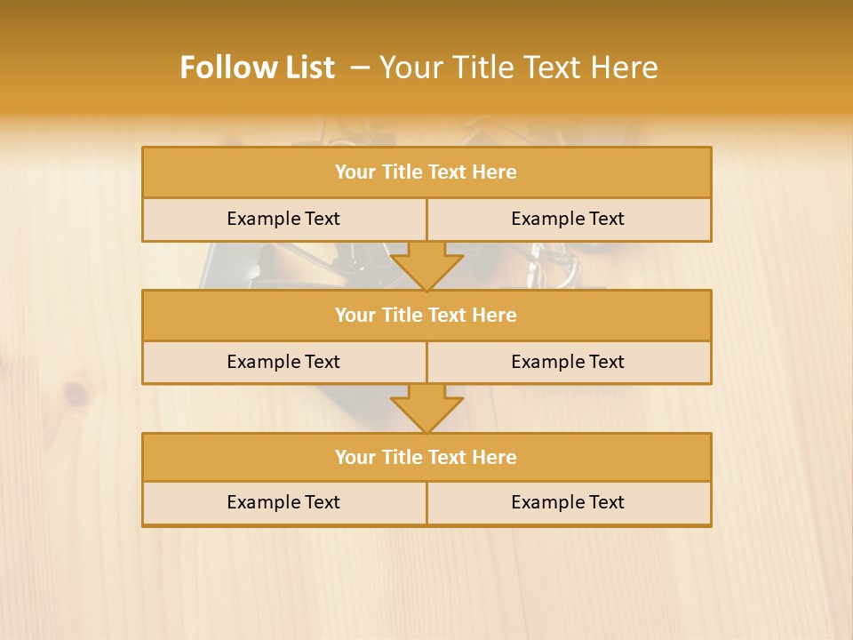 Caucasian Wallmurals Officeworker PowerPoint Template