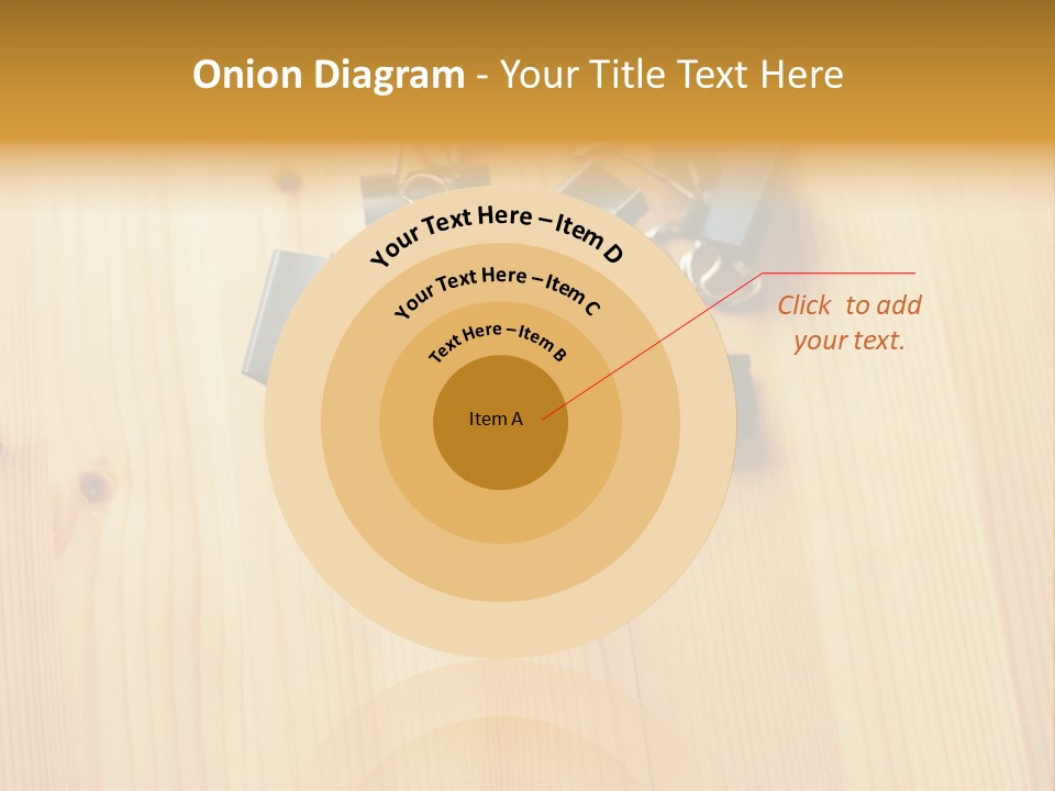 Caucasian Wallmurals Officeworker PowerPoint Template