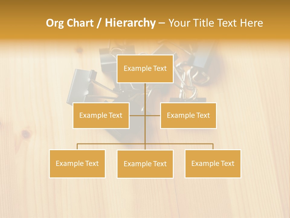 Caucasian Wallmurals Officeworker PowerPoint Template