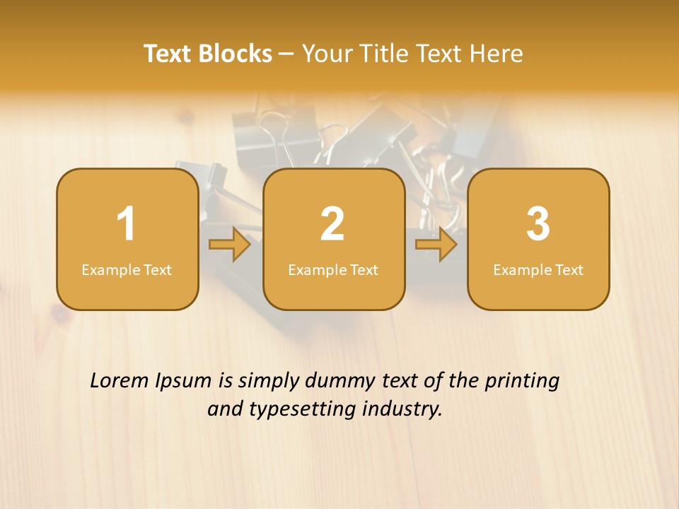 Caucasian Wallmurals Officeworker PowerPoint Template