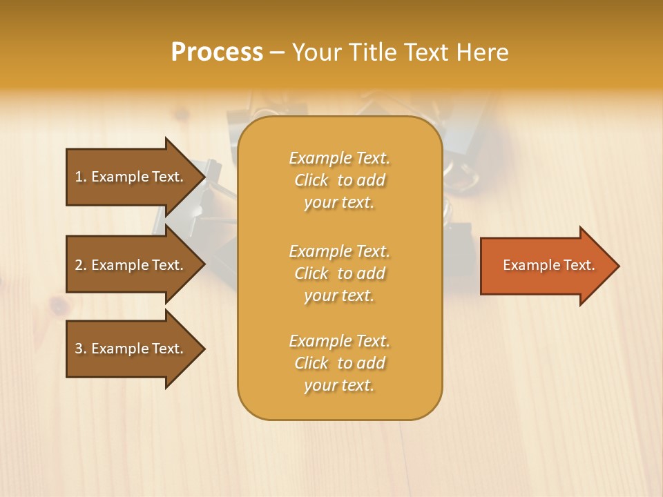 Caucasian Wallmurals Officeworker PowerPoint Template