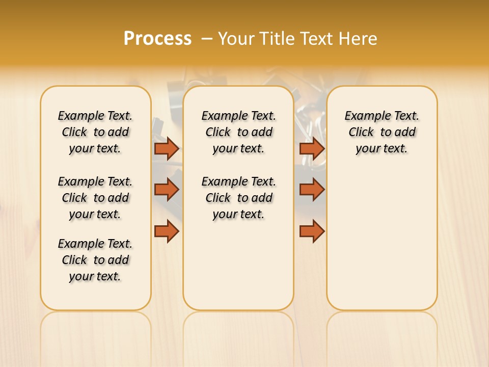 Caucasian Wallmurals Officeworker PowerPoint Template
