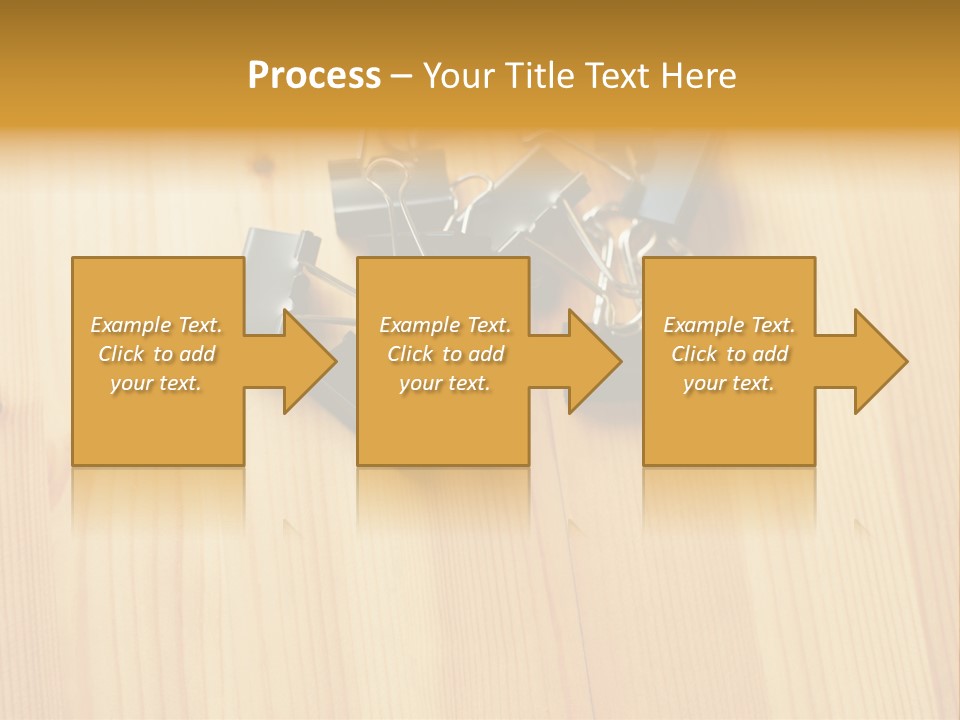 Caucasian Wallmurals Officeworker PowerPoint Template