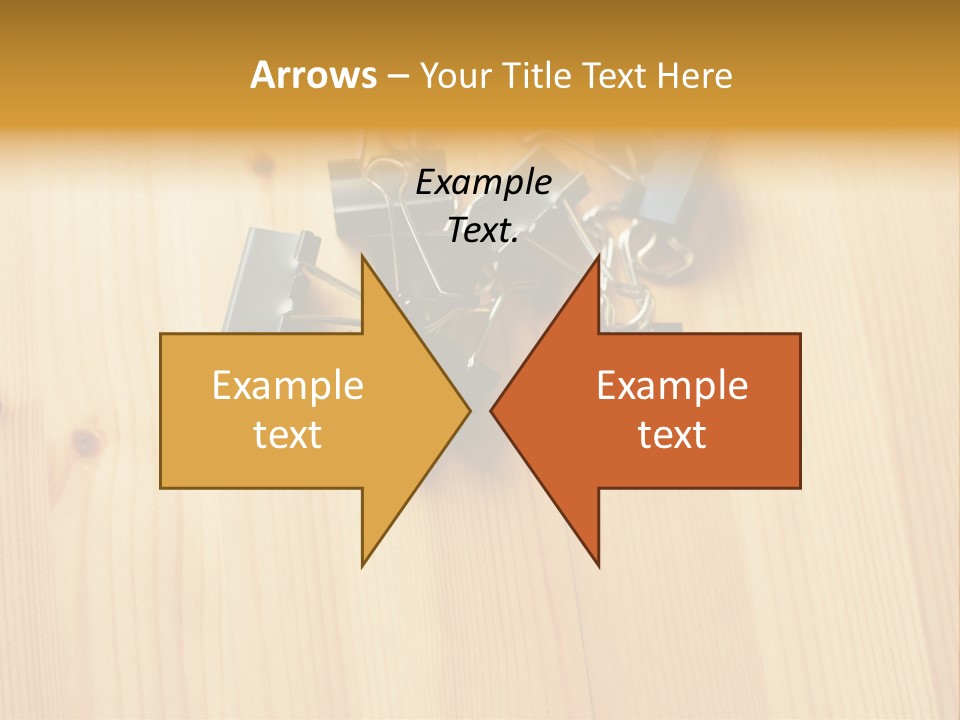 Caucasian Wallmurals Officeworker PowerPoint Template