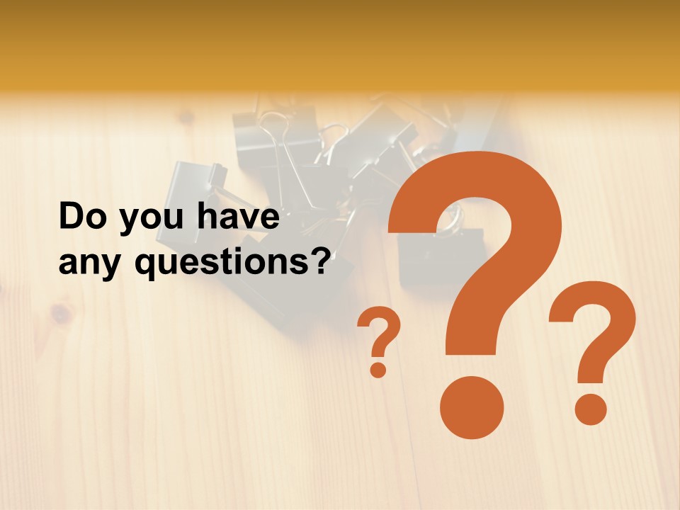 Caucasian Wallmurals Officeworker PowerPoint Template