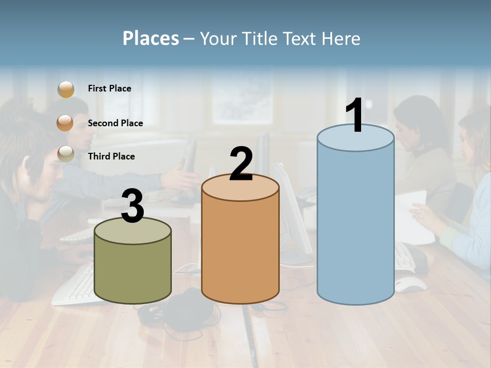 Busy  Stockphotos PowerPoint Template