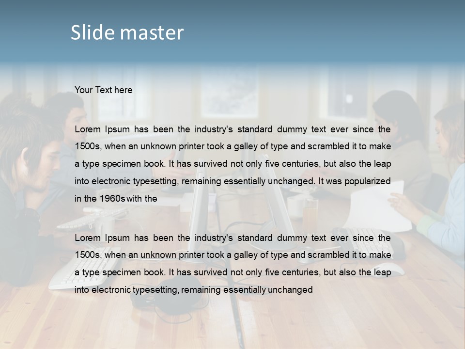 Busy  Stockphotos PowerPoint Template