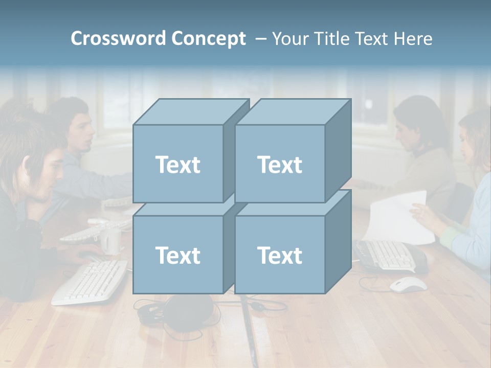 Busy  Stockphotos PowerPoint Template