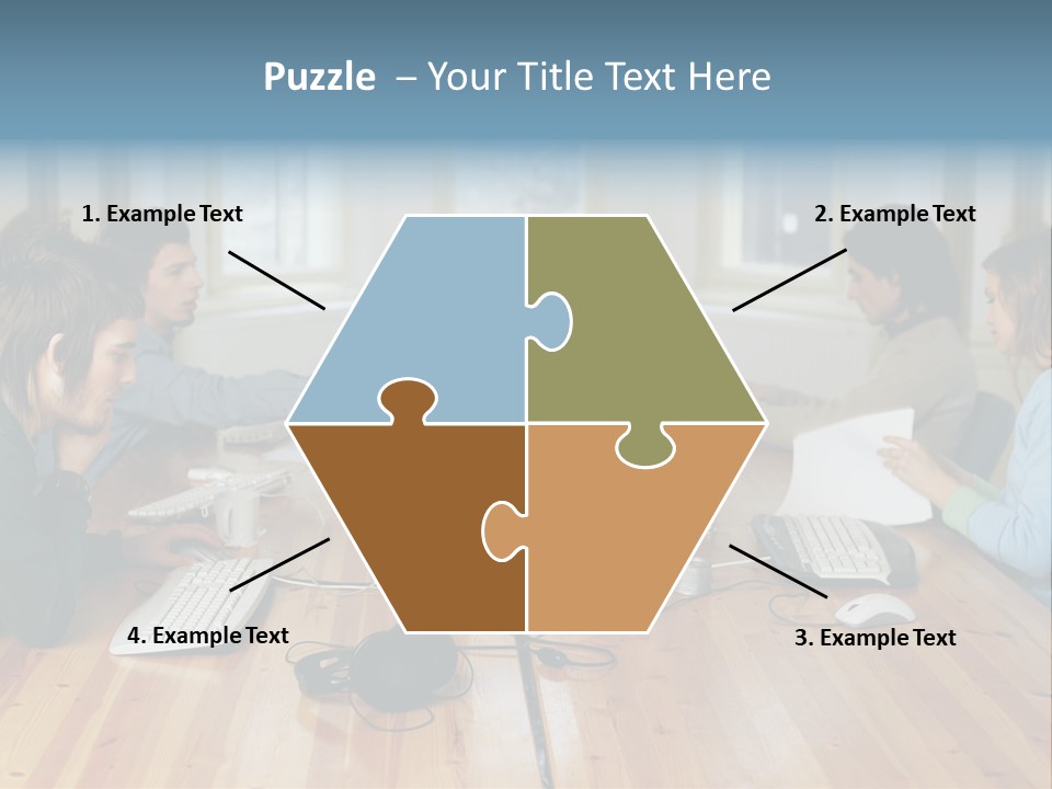 Busy  Stockphotos PowerPoint Template