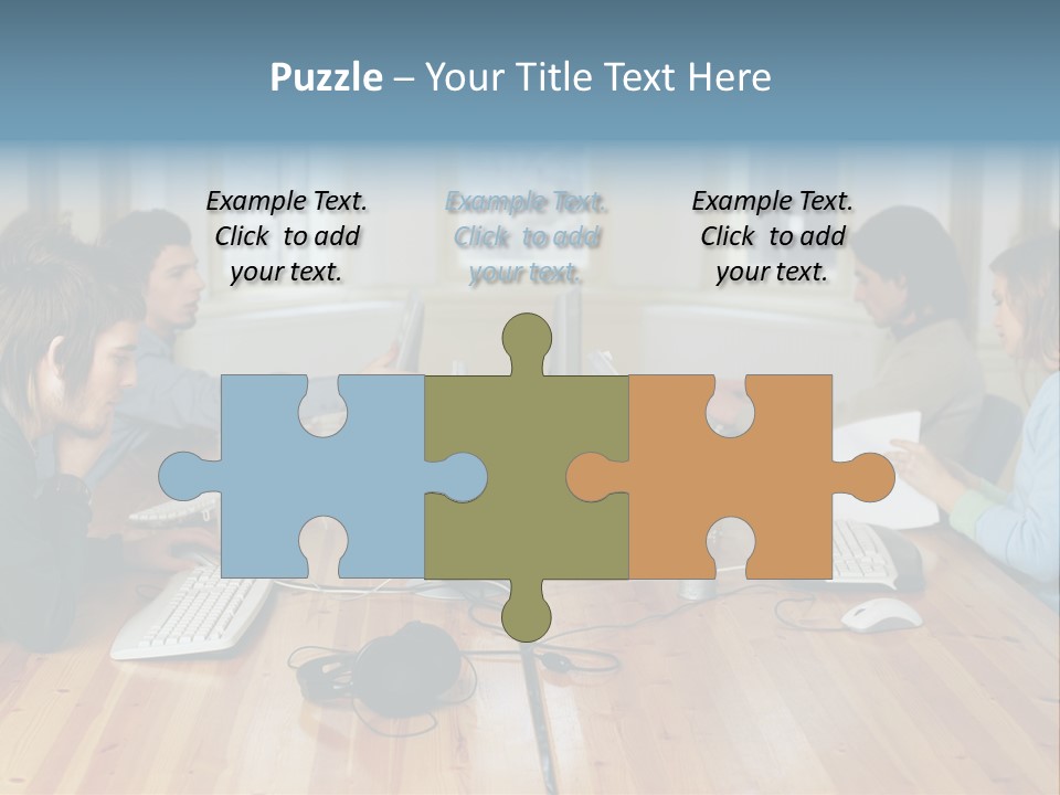 Busy  Stockphotos PowerPoint Template