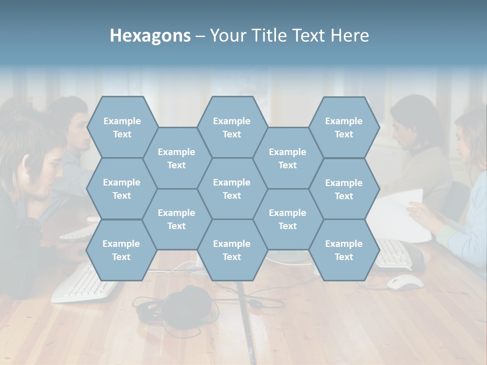 Busy  Stockphotos PowerPoint Template