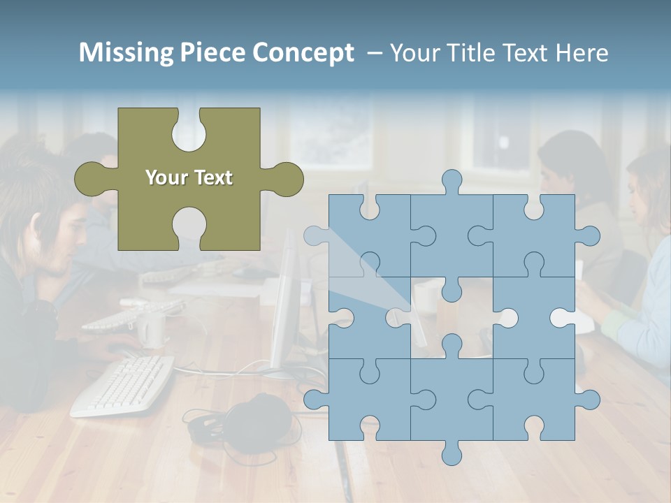 Busy  Stockphotos PowerPoint Template