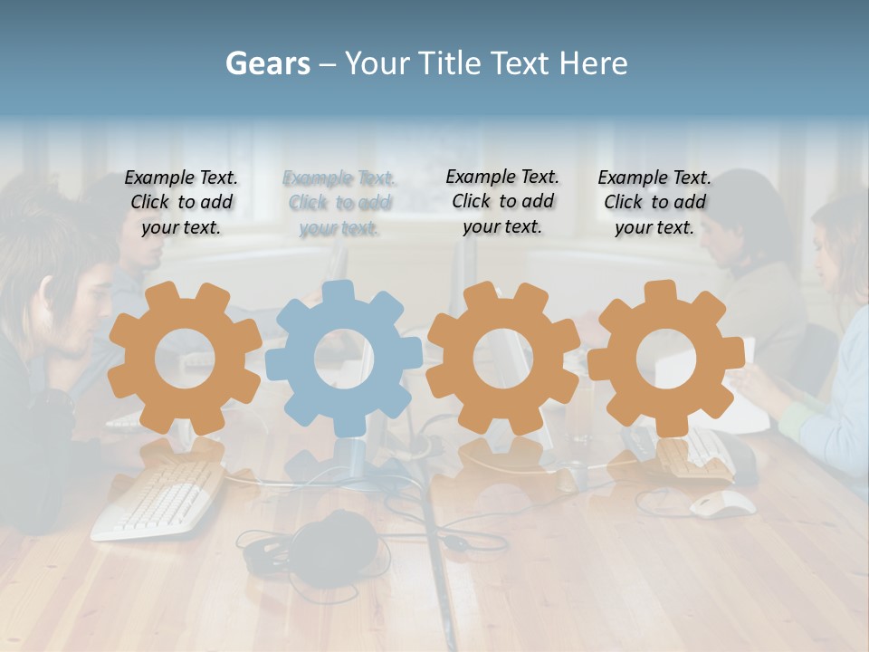 Busy  Stockphotos PowerPoint Template