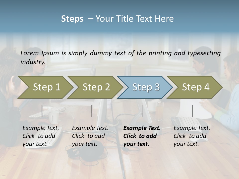 Busy  Stockphotos PowerPoint Template