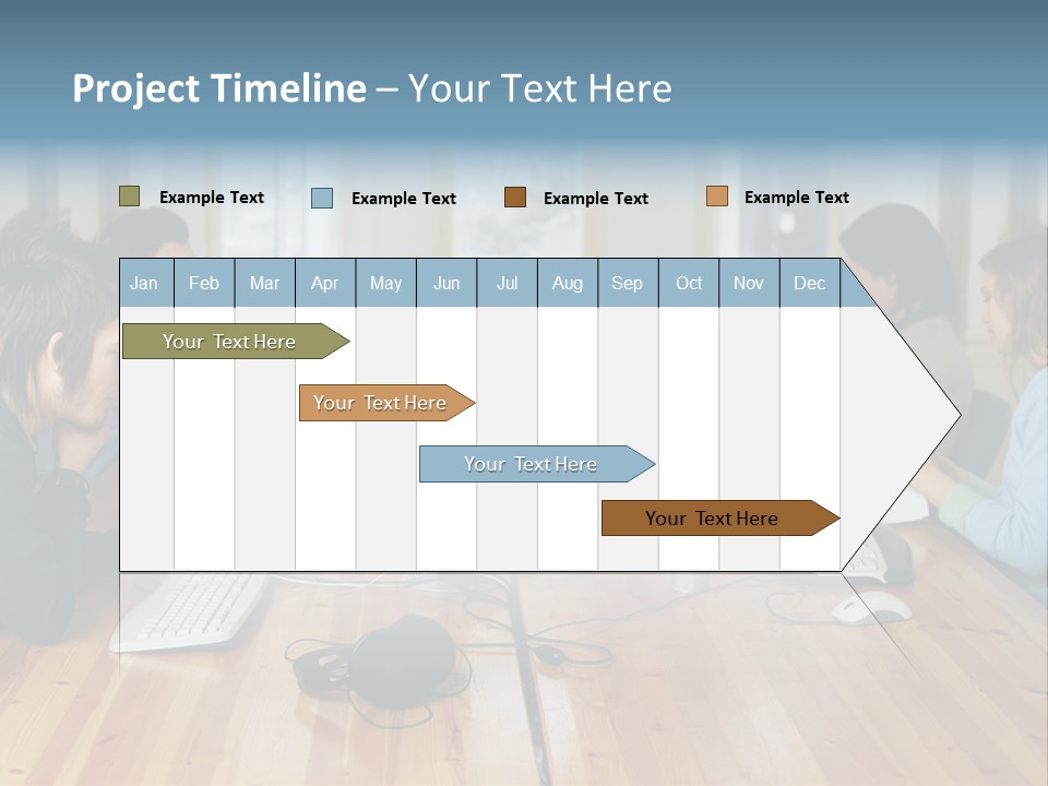 Busy  Stockphotos PowerPoint Template