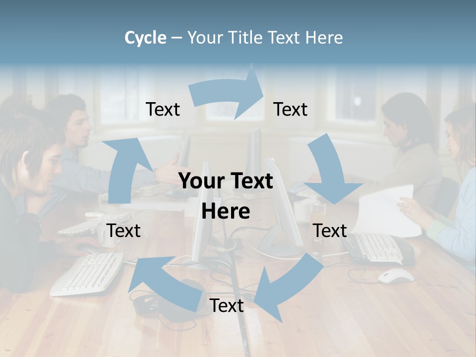 Busy  Stockphotos PowerPoint Template