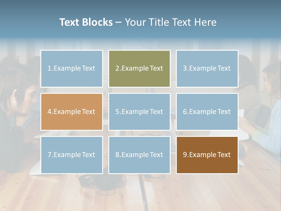 Busy  Stockphotos PowerPoint Template
