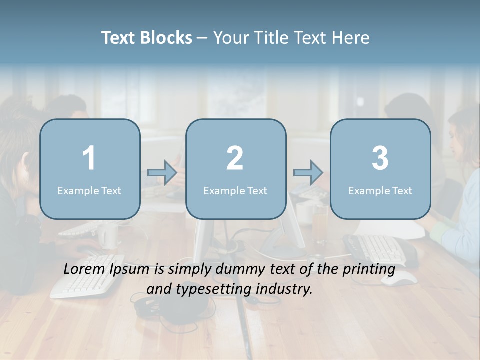Busy  Stockphotos PowerPoint Template
