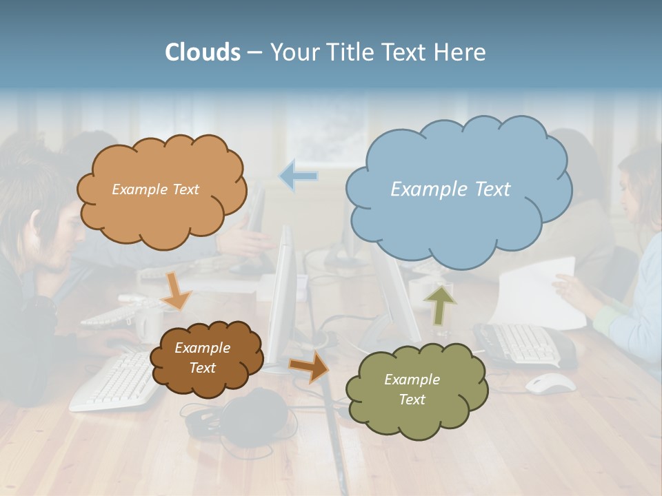 Busy  Stockphotos PowerPoint Template