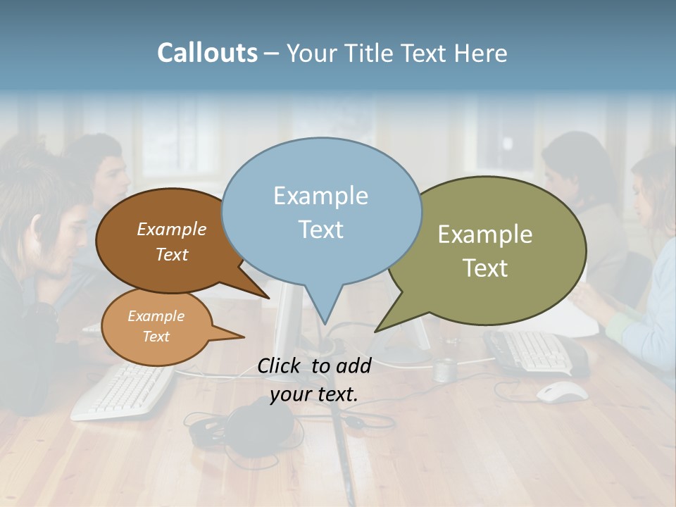 Busy  Stockphotos PowerPoint Template
