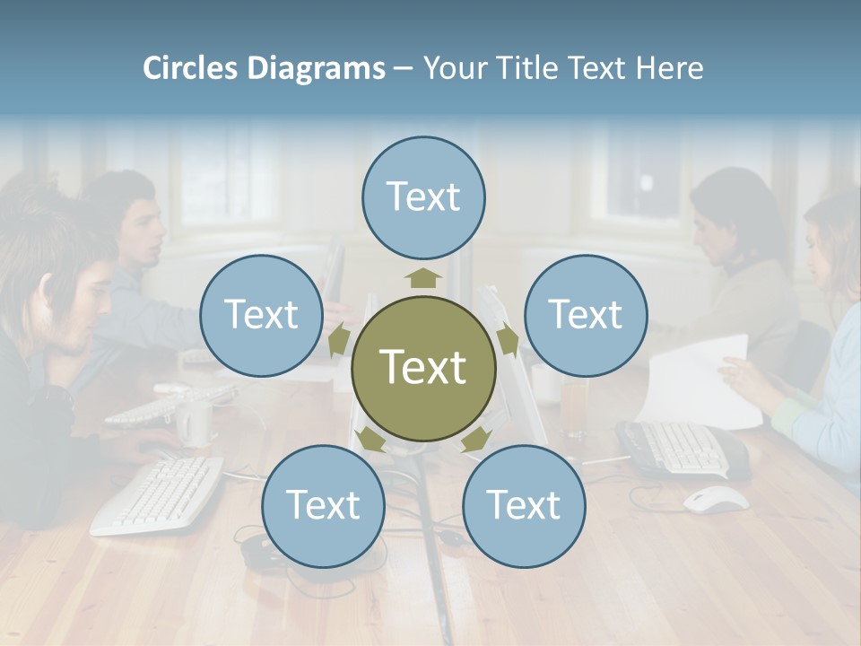 Busy  Stockphotos PowerPoint Template