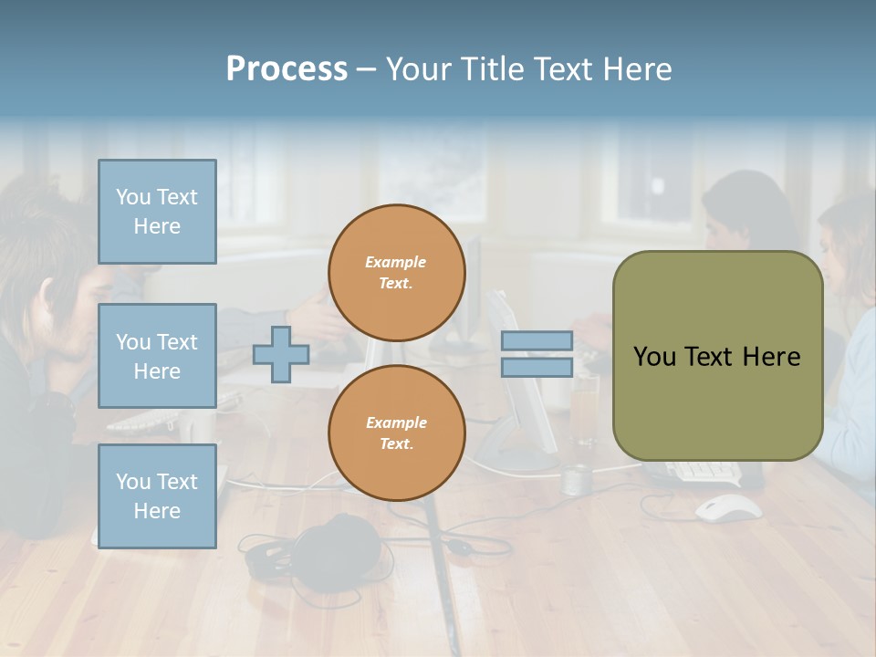 Busy  Stockphotos PowerPoint Template