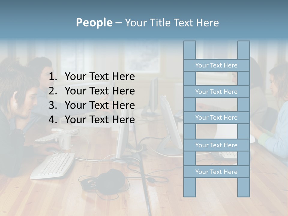 Busy  Stockphotos PowerPoint Template