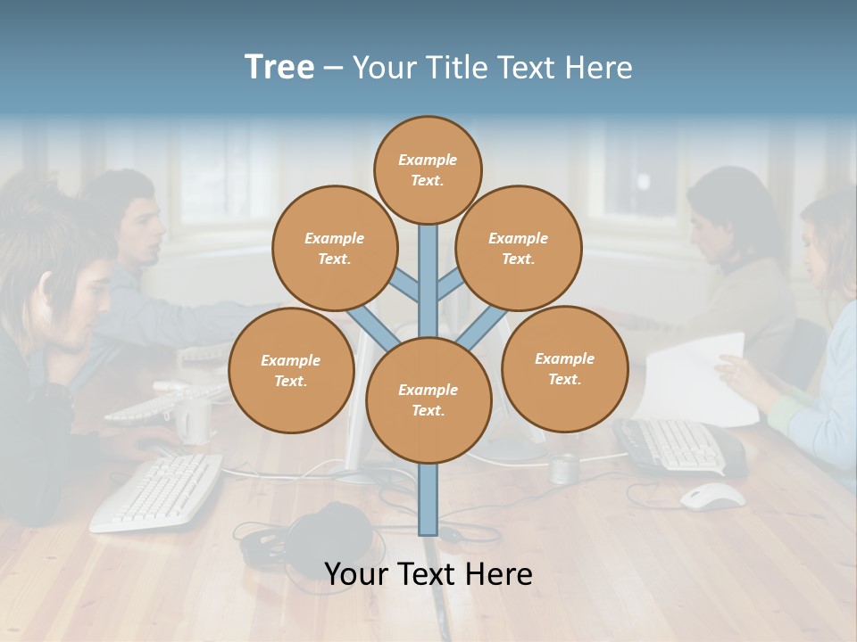 Busy  Stockphotos PowerPoint Template