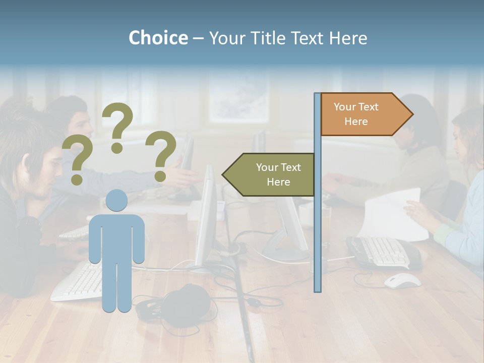 Busy  Stockphotos PowerPoint Template