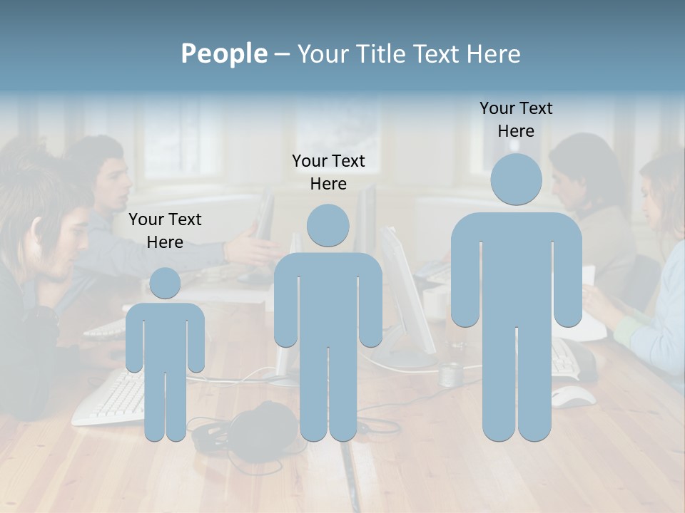 Busy  Stockphotos PowerPoint Template