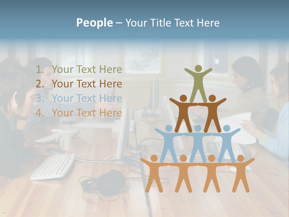 Busy  Stockphotos PowerPoint Template