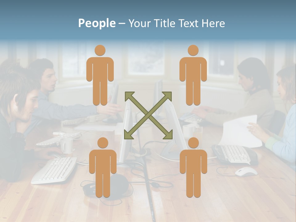 Busy  Stockphotos PowerPoint Template