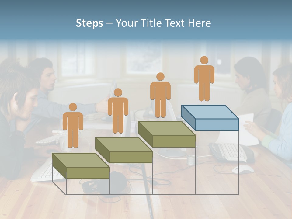 Busy  Stockphotos PowerPoint Template