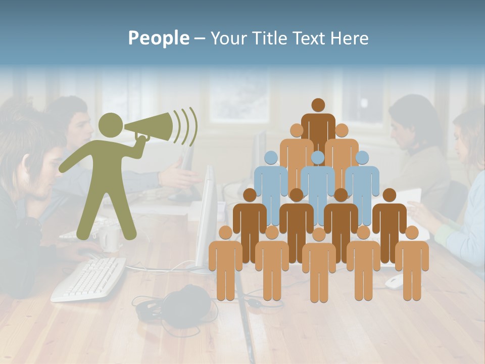 Busy  Stockphotos PowerPoint Template