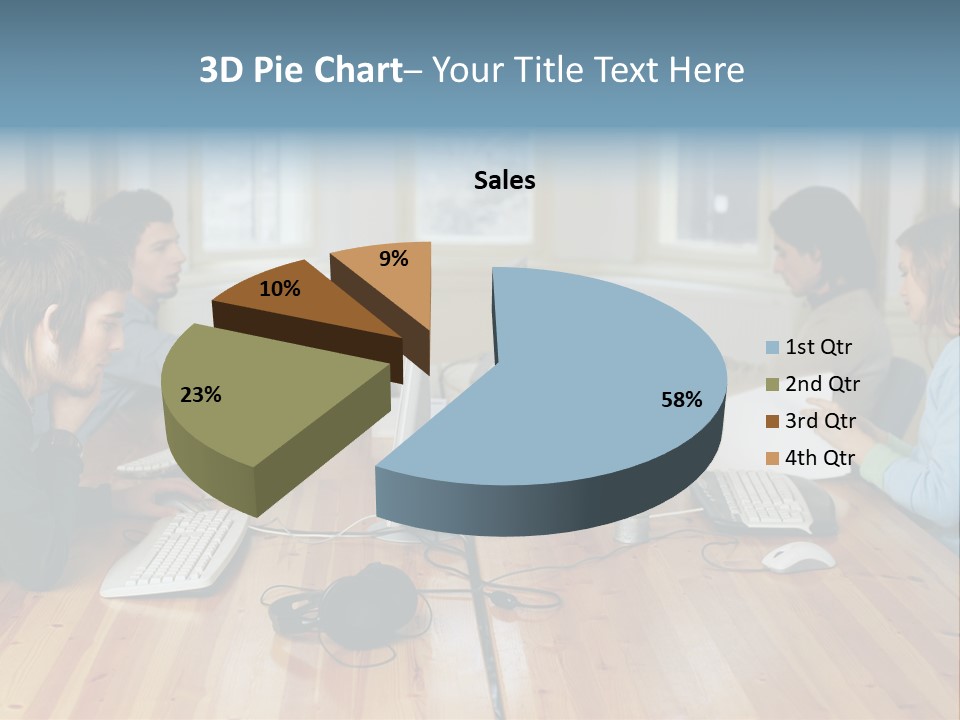 Busy  Stockphotos PowerPoint Template