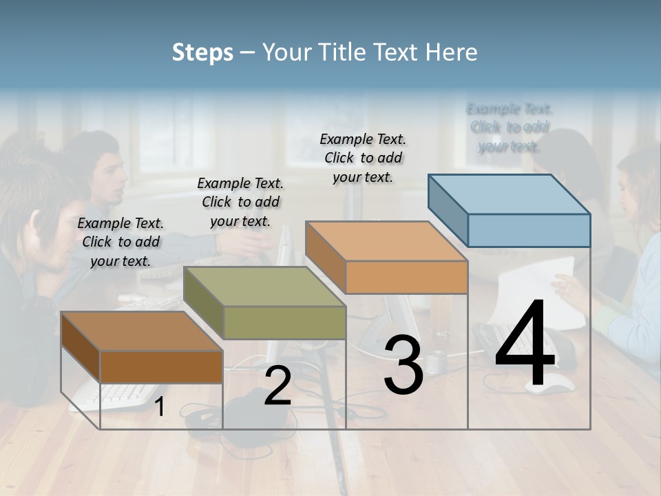 Busy  Stockphotos PowerPoint Template